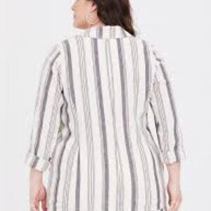 Torrid Linen Blazer 5X